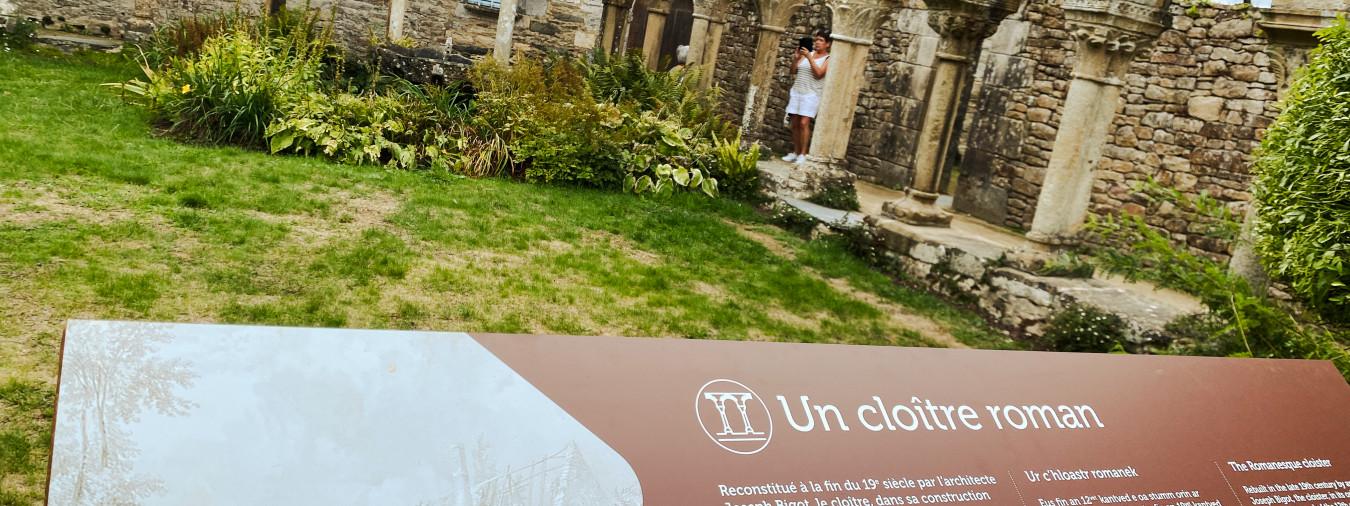Abbaye de Daoulas - Nouveau parcours d'interprétation 2