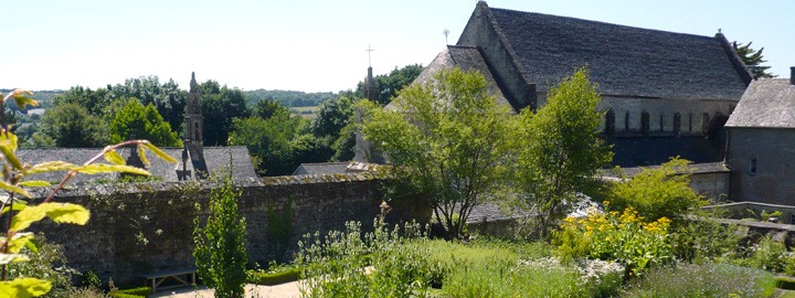 Jardin médicinal de l'Abbaye de Daoulas
