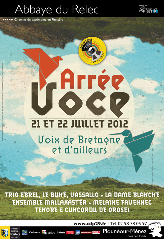 Affiche "Arrée Voce" (2012)