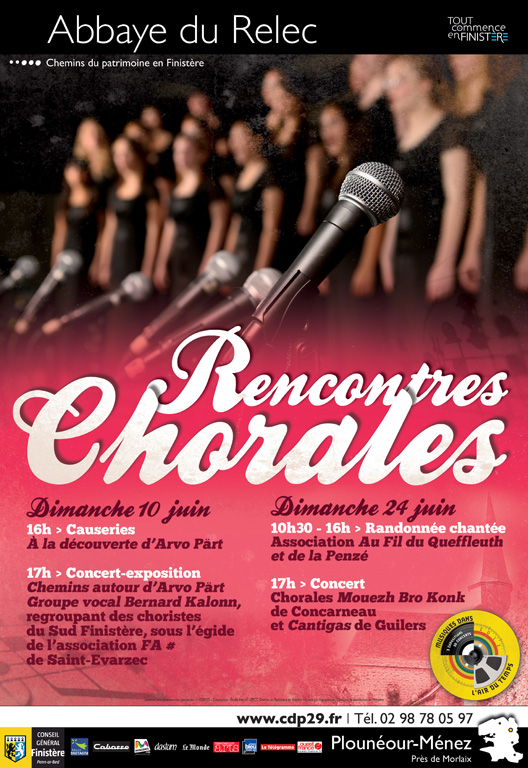 Affiche "Rencontres Chorales" (2012)