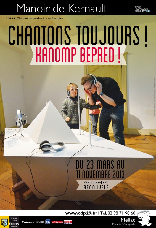 Affiche "Chantons toujours ! Kanom bepred !" (2013)