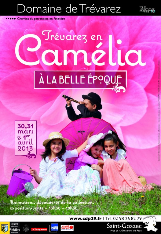 Affiche "Trevarez en Camelia" (2013)