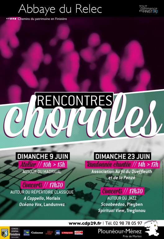 Affiche "Rencontres Chorales" (2013)