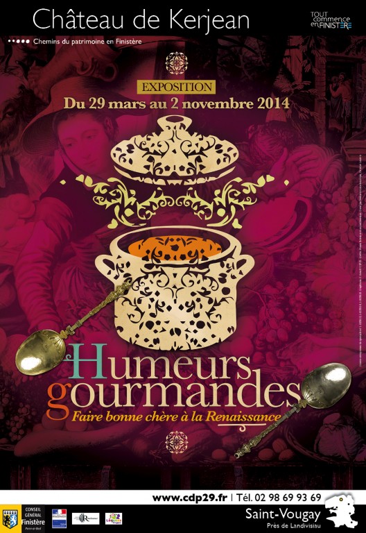 Affiche " Humeurs gourmandes " (2014)