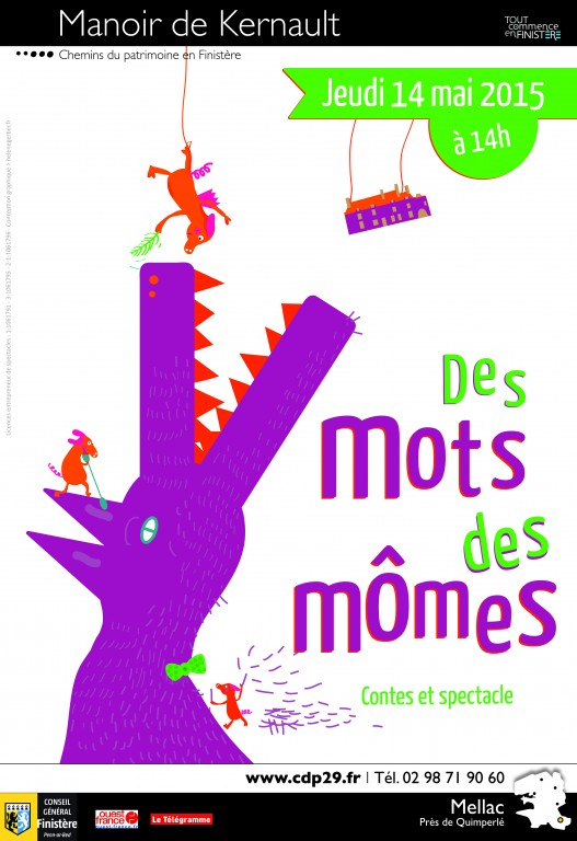 Affiche " Des mots des mômes " (2015)
