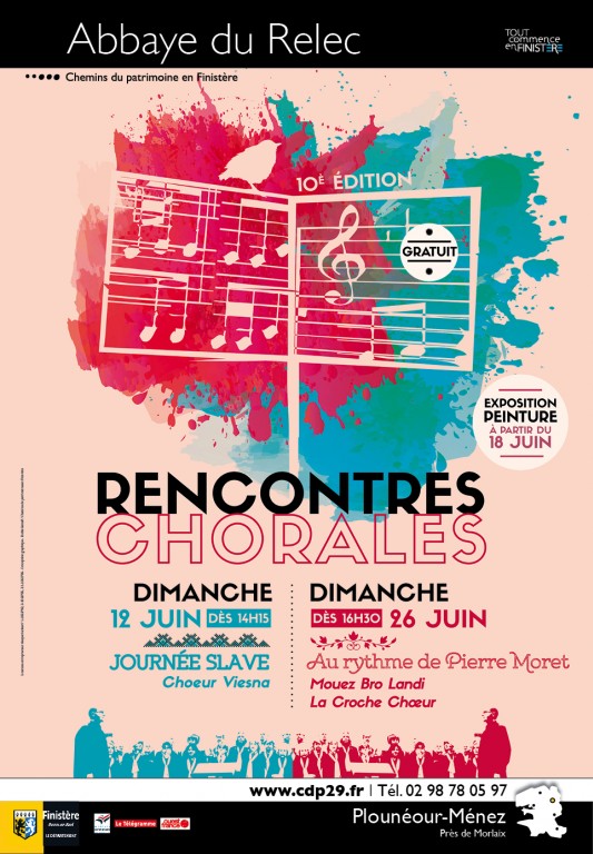 Affiche Rencontres chorales (2016)