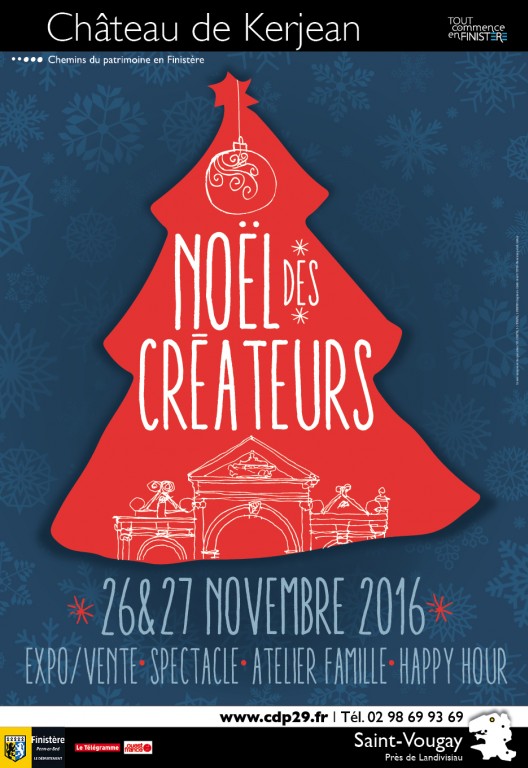 Affiche "Noël des créateurs" (2016)