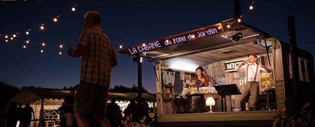 Concert LA CABANE AU FOND DU JARDIN