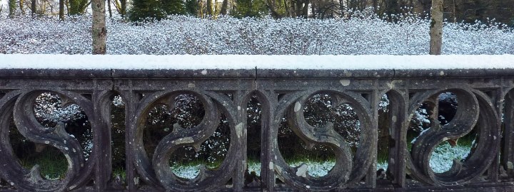 Trevarez au fil des saison - neige 2