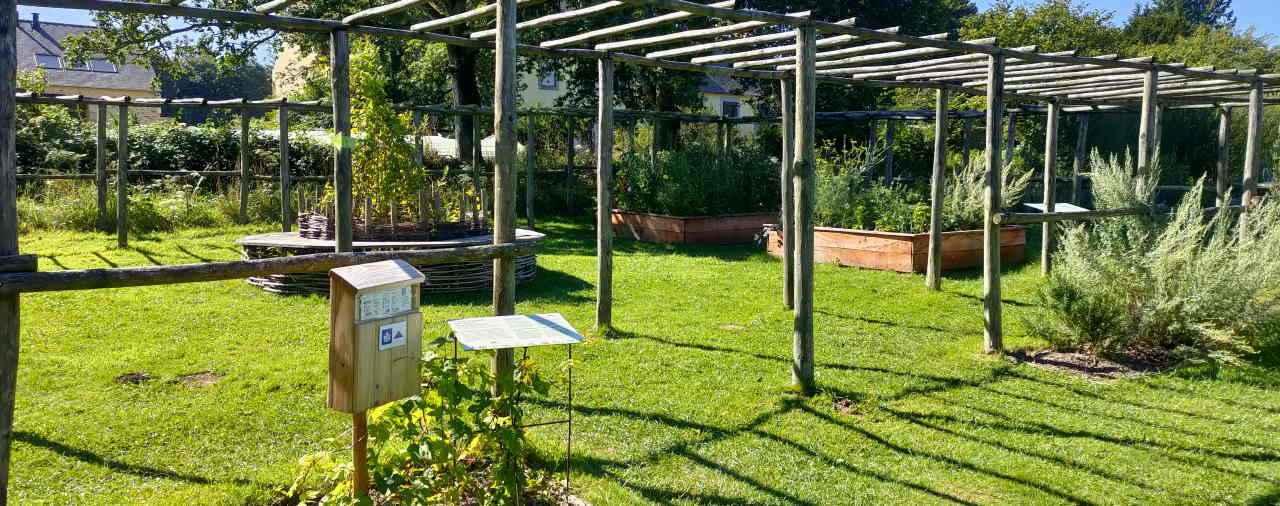 Relec - La fabrique du potager - vue cloitre - Expo 2021