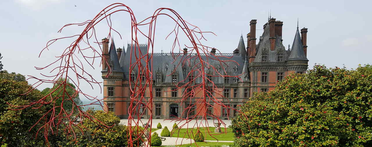 Domaine de Trévarez- Image - Regard d'artiste - Oeuvre extérieure l'arbre poumon - Expo
