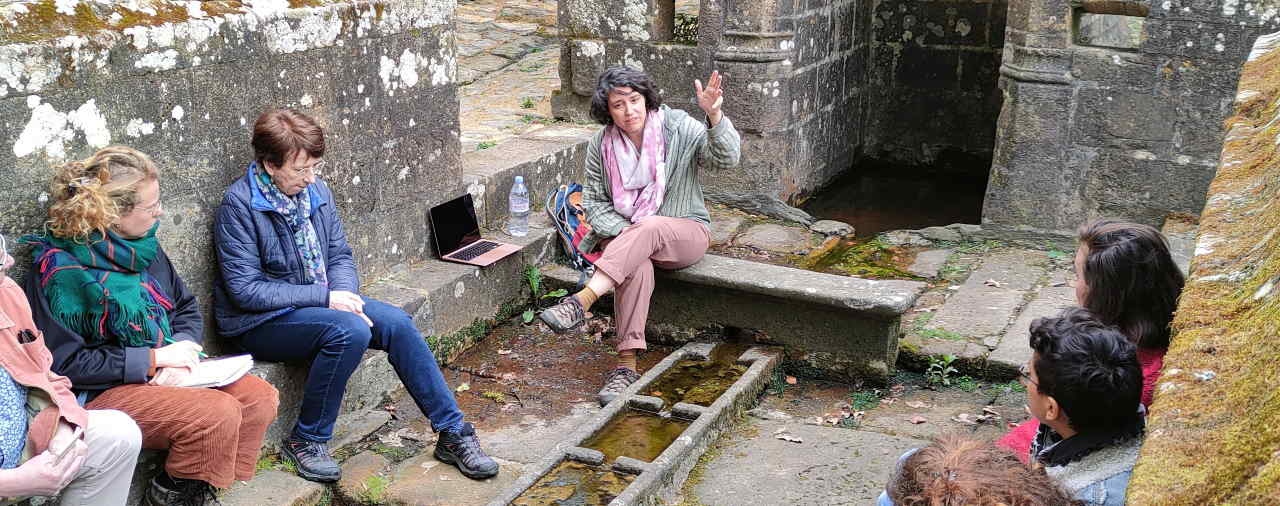 Abbaye de Daoulas - Image 1 veillée FONATÏN, LA FONTAINE QUI CHANTE - Festival Sonj