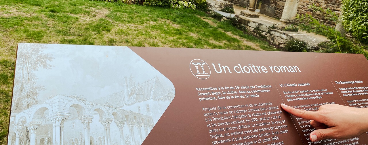 Abbaye de Daoulas - Image 1 nouveau parcours interprétation