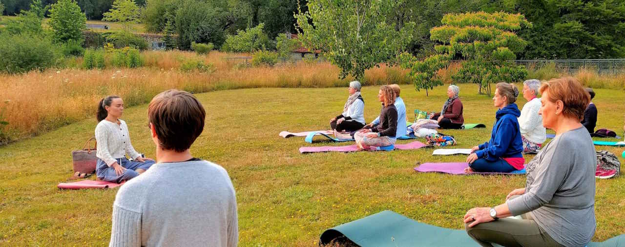 Abbaye de Daoulas - Image séance yoga - Parole au corps