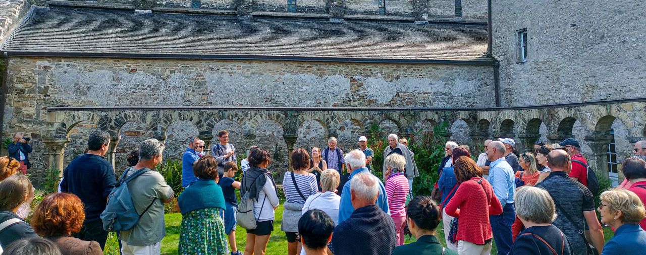 Abbaye de Daoulas - Image - Visite cloître JEP