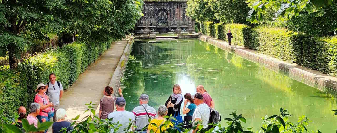 Domaine de Trévarez - Image - Activité Un parc, des jardins - Bassin de la chasse