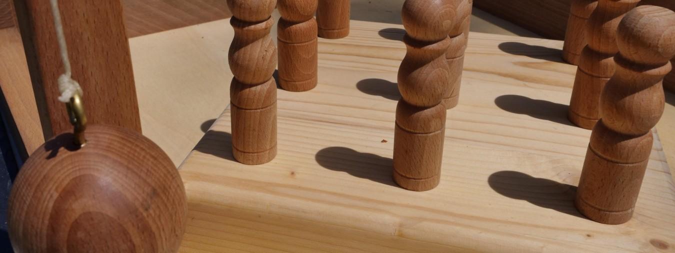 Manoir de Kernault - Image - Jeu en bois