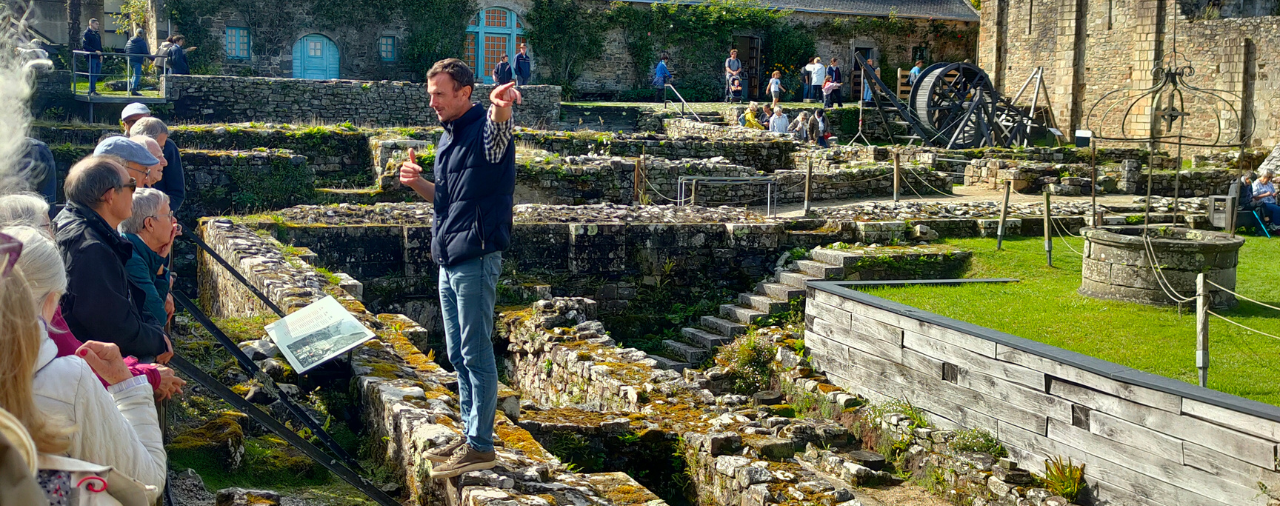 Abbaye de Landévennec - journées de l'archéo