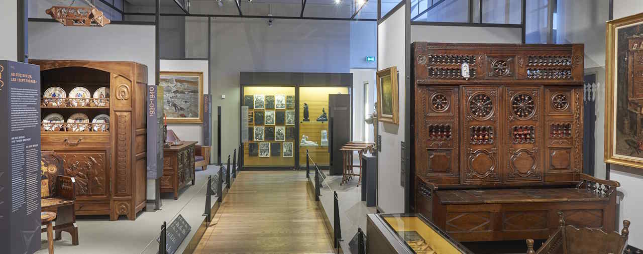 Musée départemental breton - image 6 parcours salle mobilier