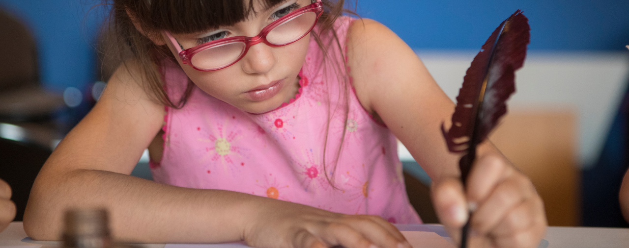 Abbaye de Landevennec - calligraphie