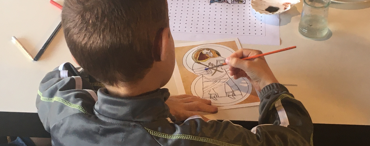 Abbaye de Landevennec - enluminure