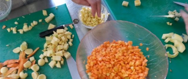 Atelier cuisine et potager au Relec