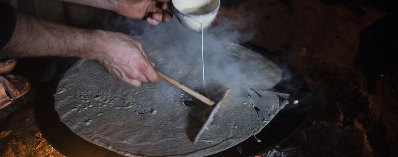 Ecomusée : image 2 crêpa au feu de bois