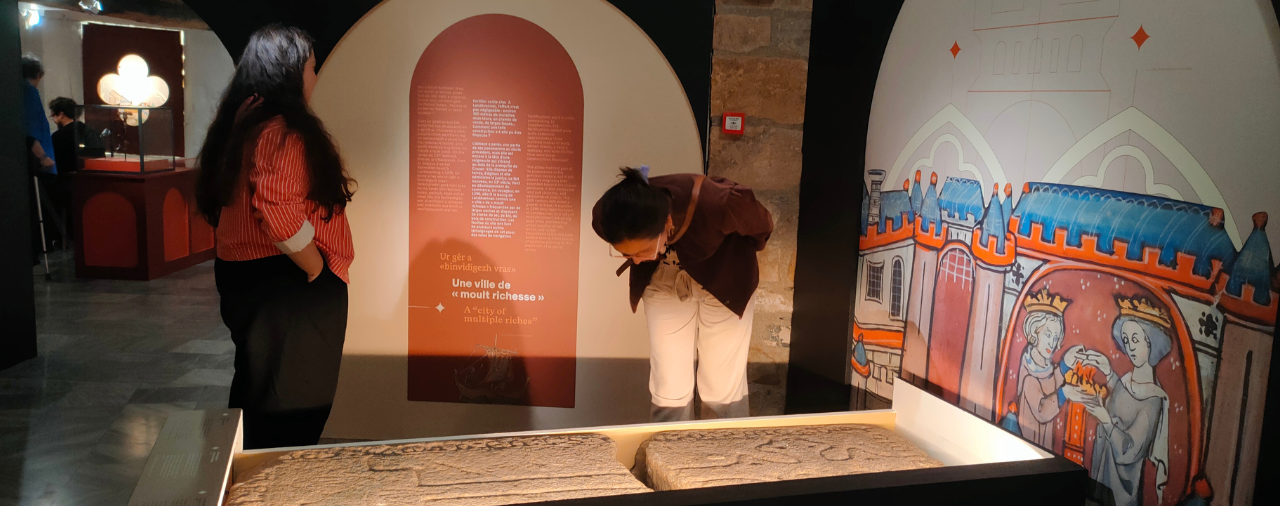 Abbaye de Land&eacute;vennec - expo Des tours &agrave; l'abbaye ?! #3