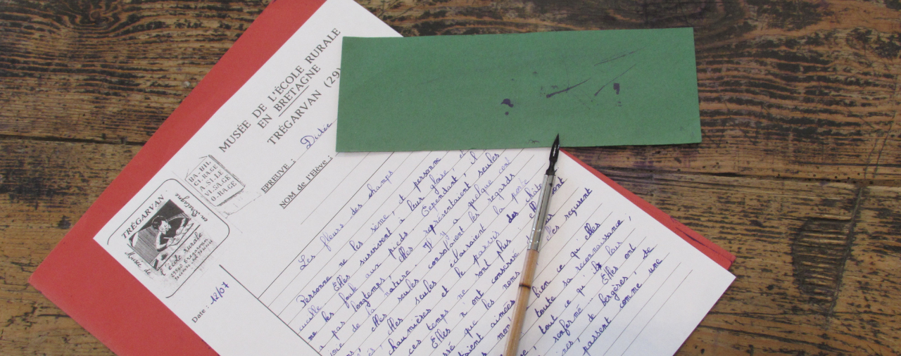 Musée de l'école - concours d'orthographe