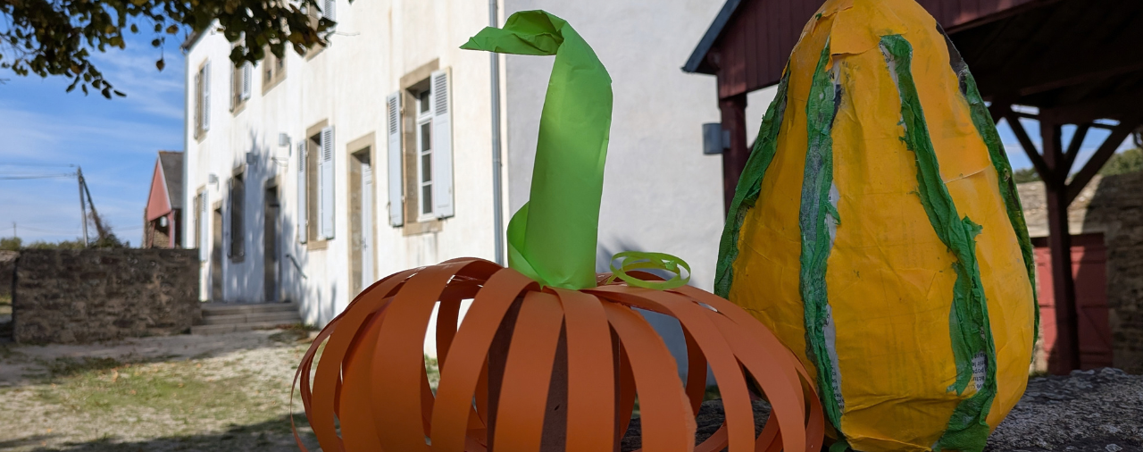 Musée de l'école - atelier citrouille