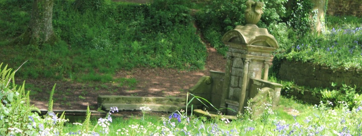 Kerjean - Parc - Fontaine