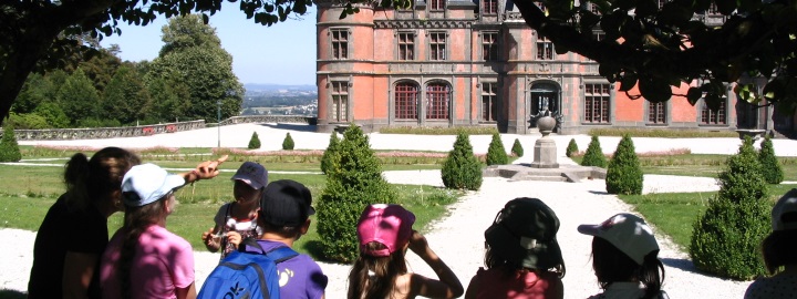 Trévarez-handi-école-Collègelycée-CL- Petite rando à Trévarez