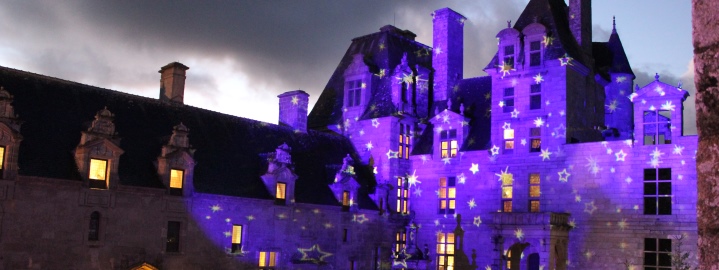 Kerjean - Noël des créateurs - Illuminations château