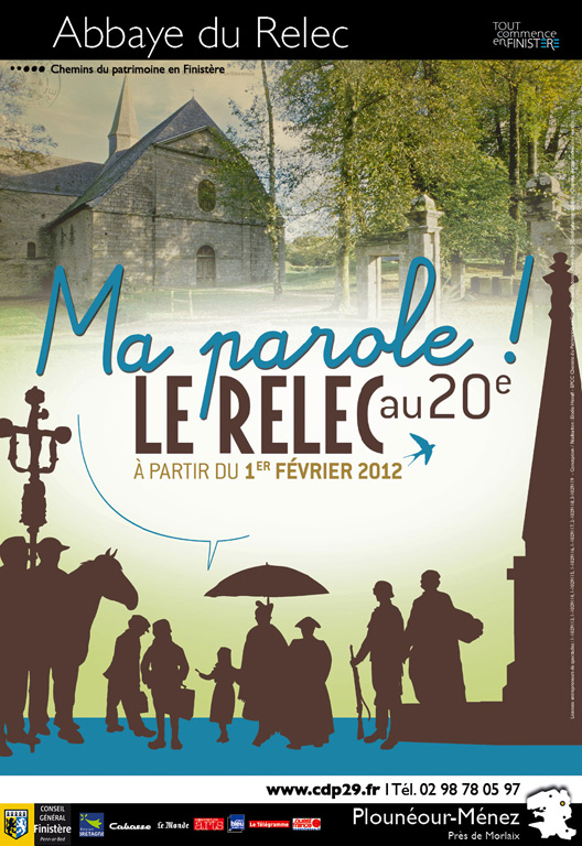 Affiche Exposition "Ma Parole! Le Relec au 20eme siècle" (2012)