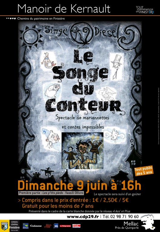 Affiche "Le songe du conteur" (2013)