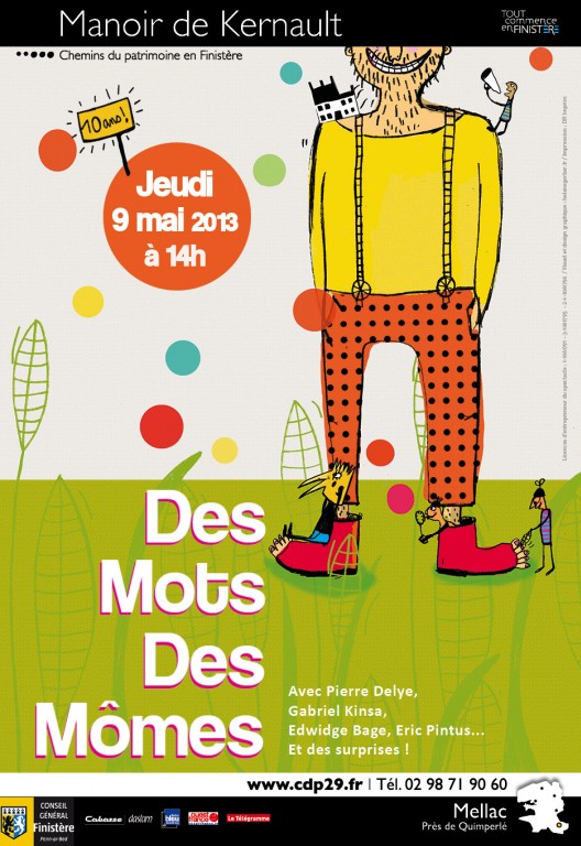 Affiche "Des mots des mômes" (2013)