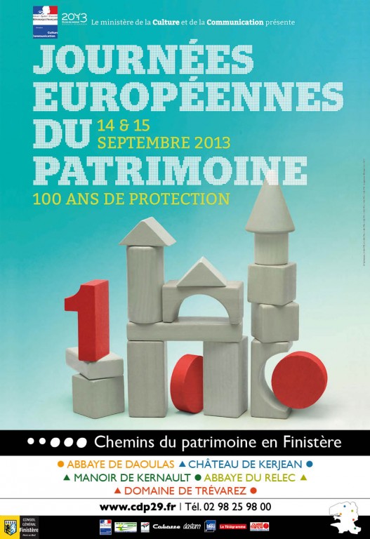 Affiche " Journées européennes du patrimoine " (2013)