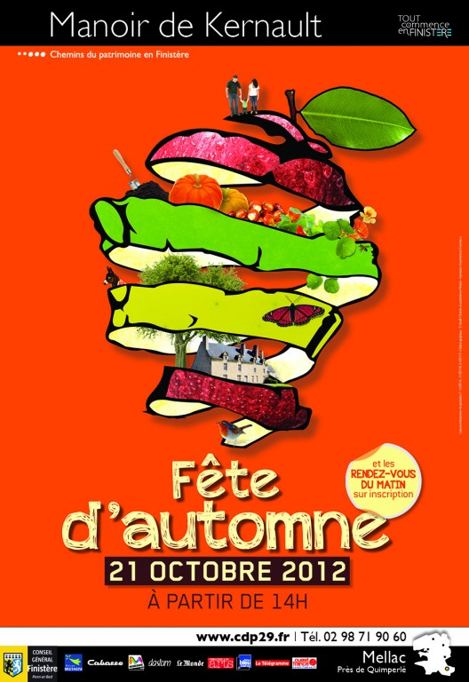 Affiche " Fête d'automne " 2012