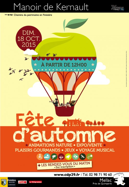 Affiche " Fête d'automne " (2015)