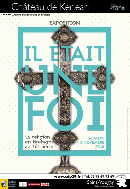 Affiche " Il était une foi " exposition (2016)
