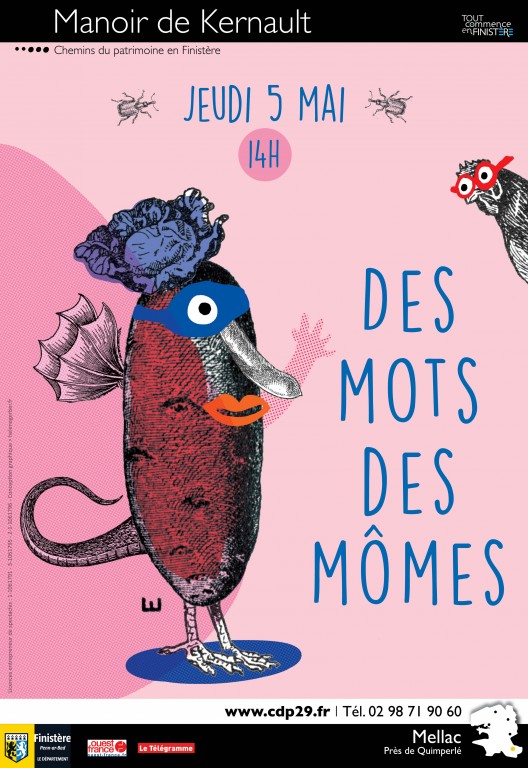 Affiche " Des mots des mômes " (2016)
