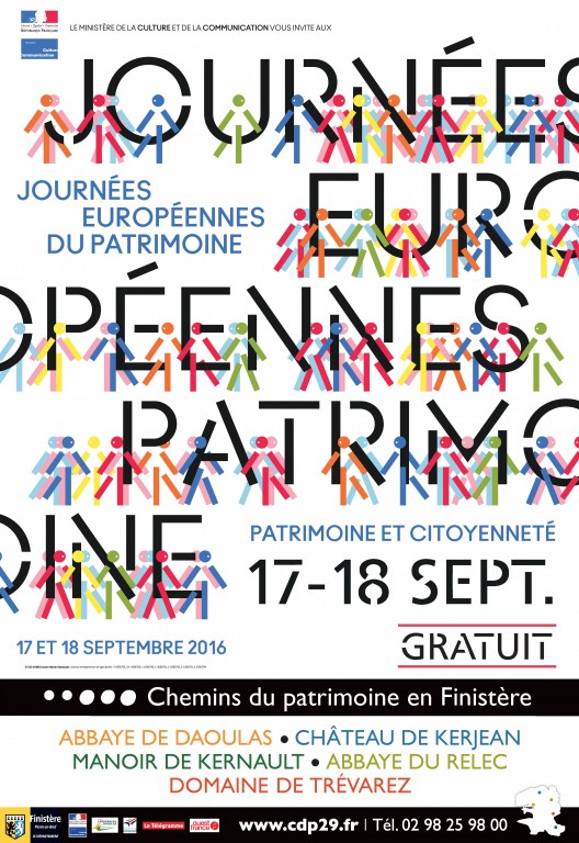 Affiche - Journées européennes du patrimoine - 2016