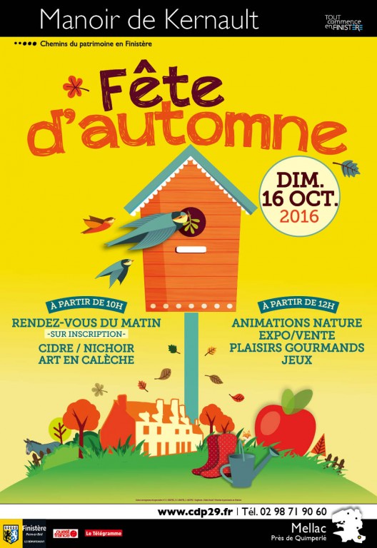 Affiche " Fête d'automne " (2016)