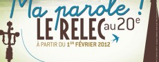 Affiche Exposition "Ma Parole! Le Relec au 20eme siècle" (2012)