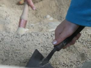 Chantier de fouilles