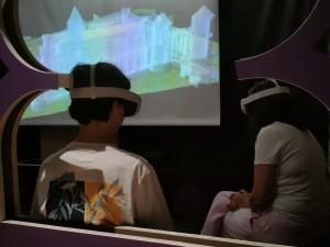L&rsquo;abbaye-forteresse en 3D