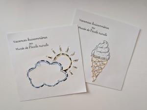 Cartes à broder
