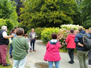Visite du chef jardinier