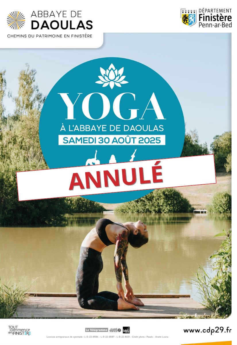 ANNULATION - Yoga à l'Abbaye de Daoulas