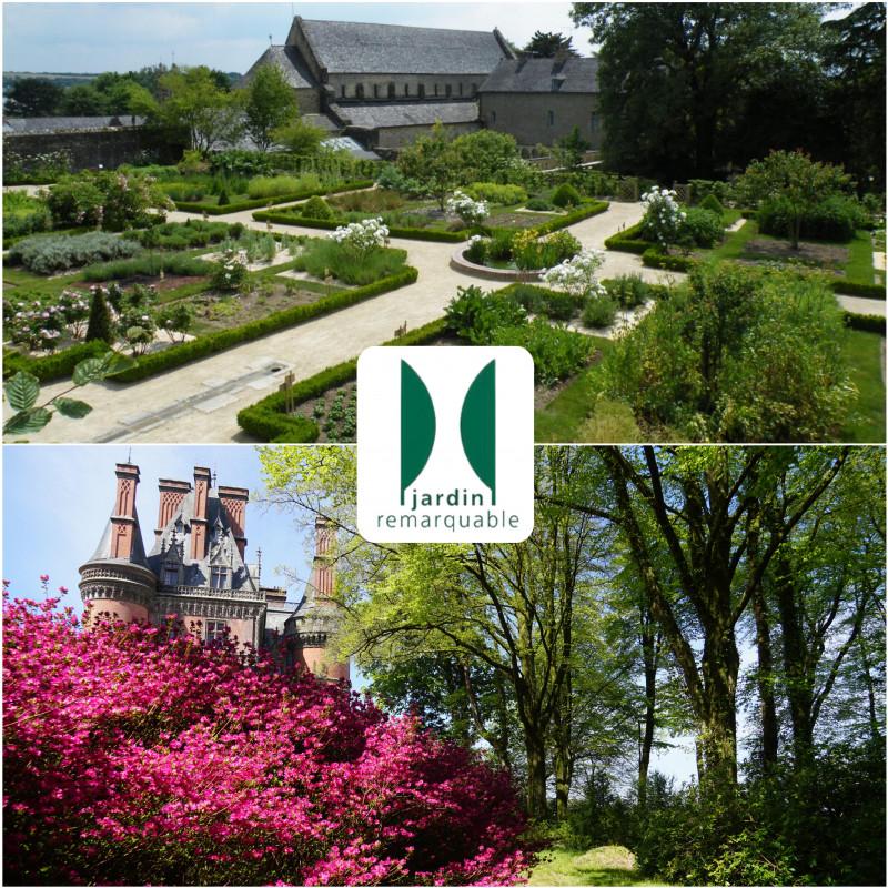 Avis favorable du groupe de travail "Label jardin remarquable" pour le Domaine de Trévarez et l'Abbaye de Daoulas !